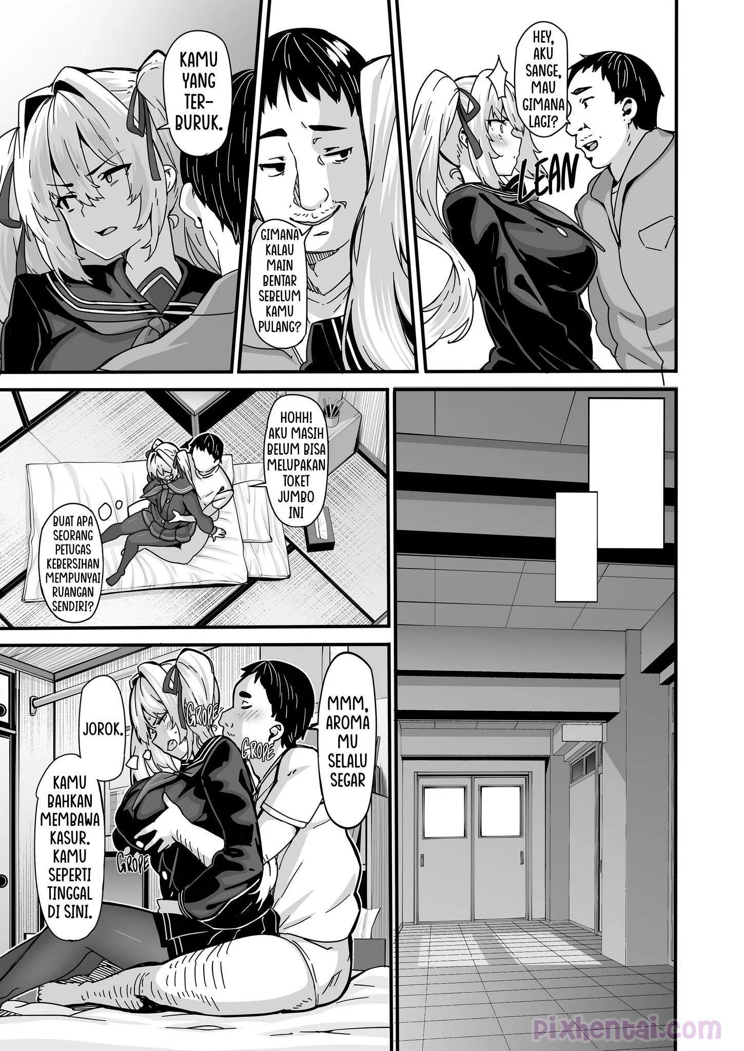 Komik hentai xxx manga sex bokep Offering a Guiding Pussy 18